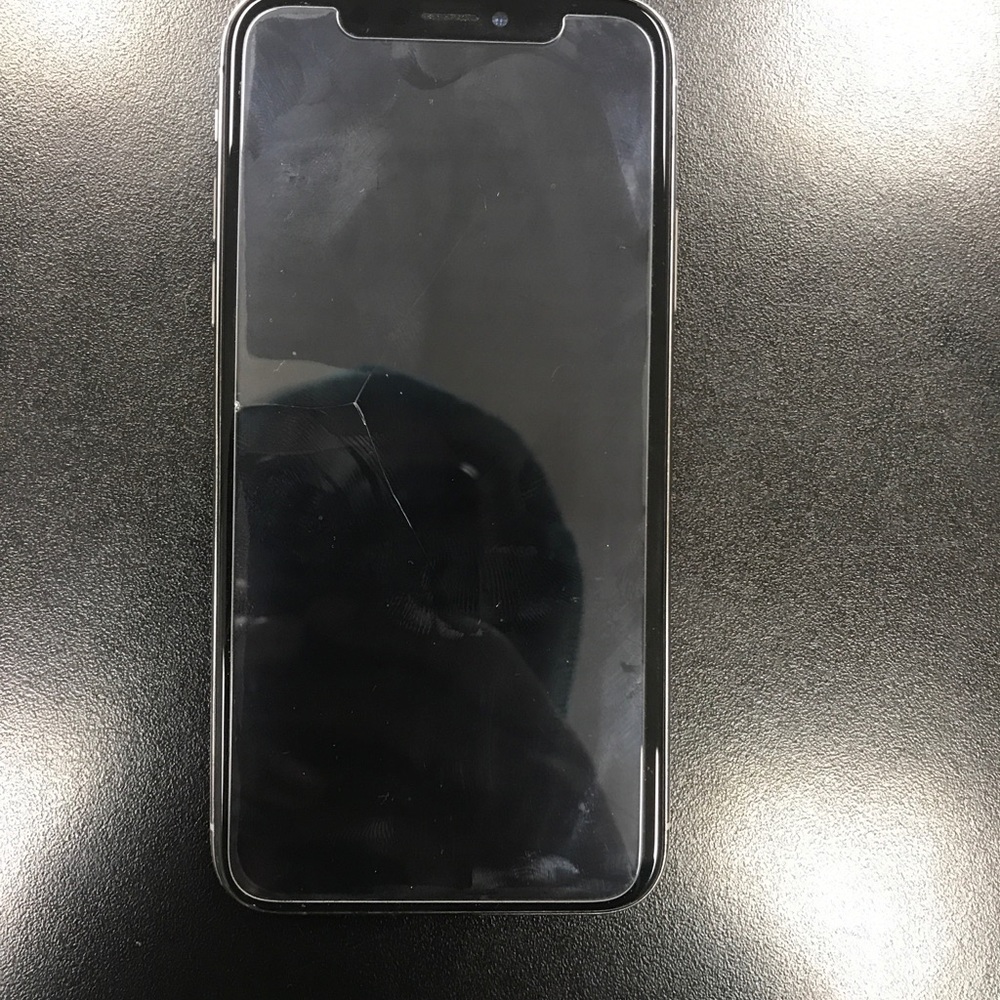 iPhoneX crackd back unlocked anyservice wrk great
